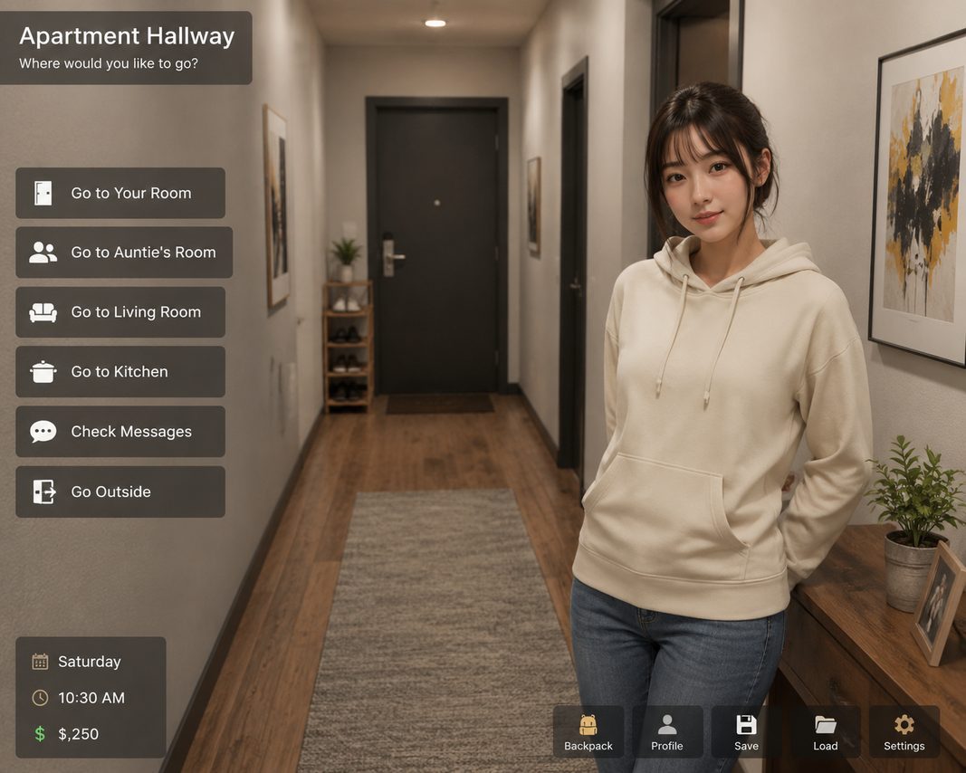 我的可爱表姐 实机画面 玩法截图 7